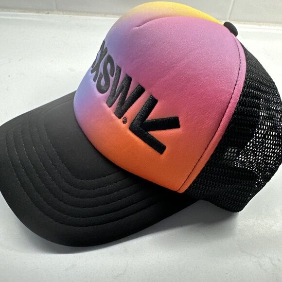 SXSW Multi Color Trucker Snap Back Ball Cap Hat - Picture 4 of 11